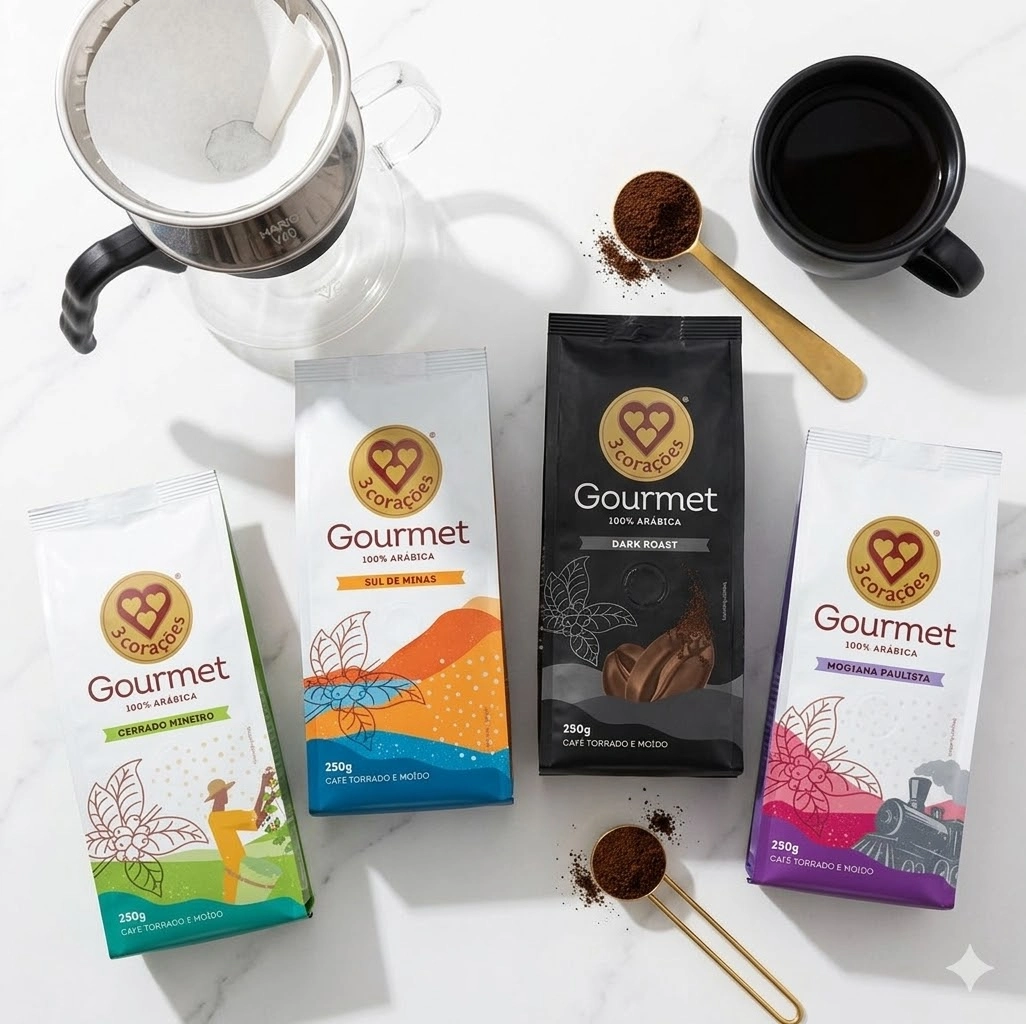 Café 3 Corações Gourmet