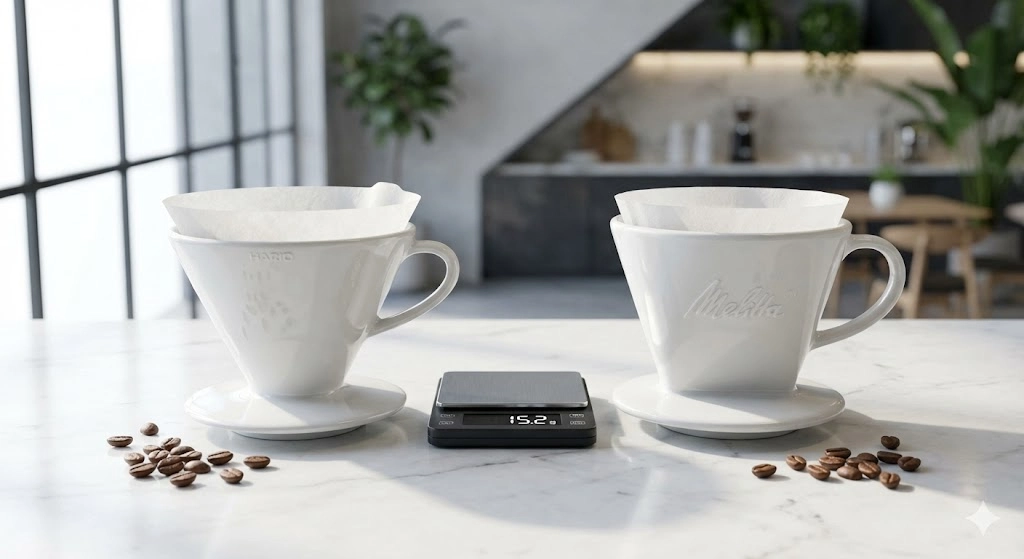 V60 vs Melitta